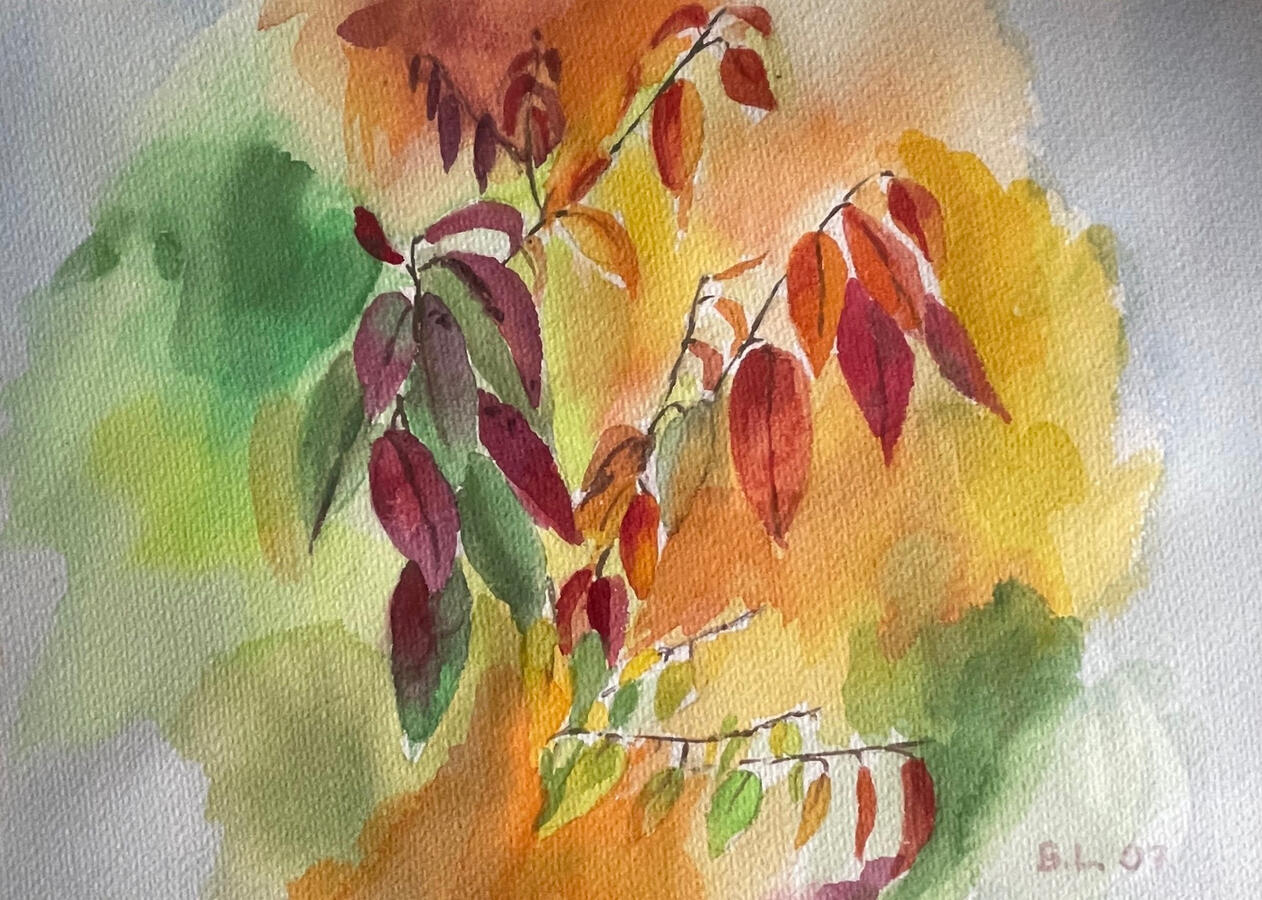 Herbstlaub 20 x 27 cm