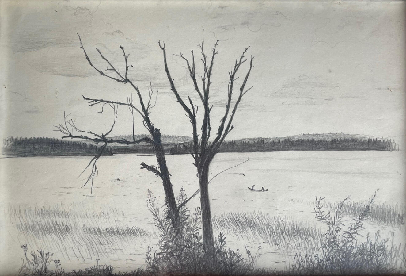Kuusamo. 20 x 30 cm